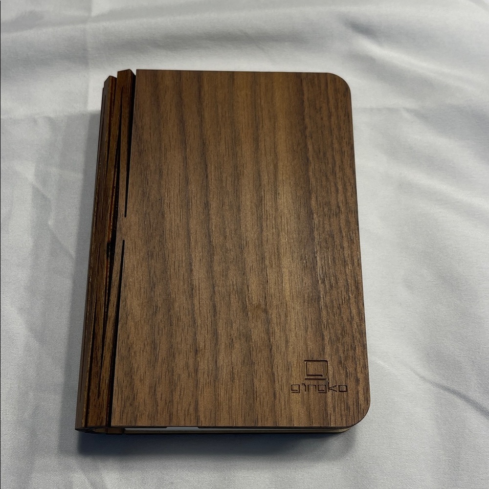 GINKO Mini Smart Book Light - Walnut